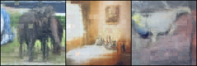 Reconstruction with model noise only