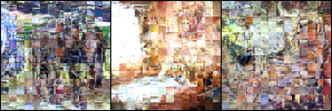 Reconstruction with representation noise only